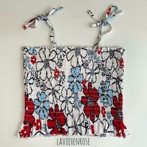 🆕 Y2K Limited Too Ruched Tie Strap Top